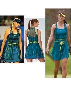 Nwt RARE STUNNING Nike Maria Sharapova Tennis Dress w/ Bra M Medium